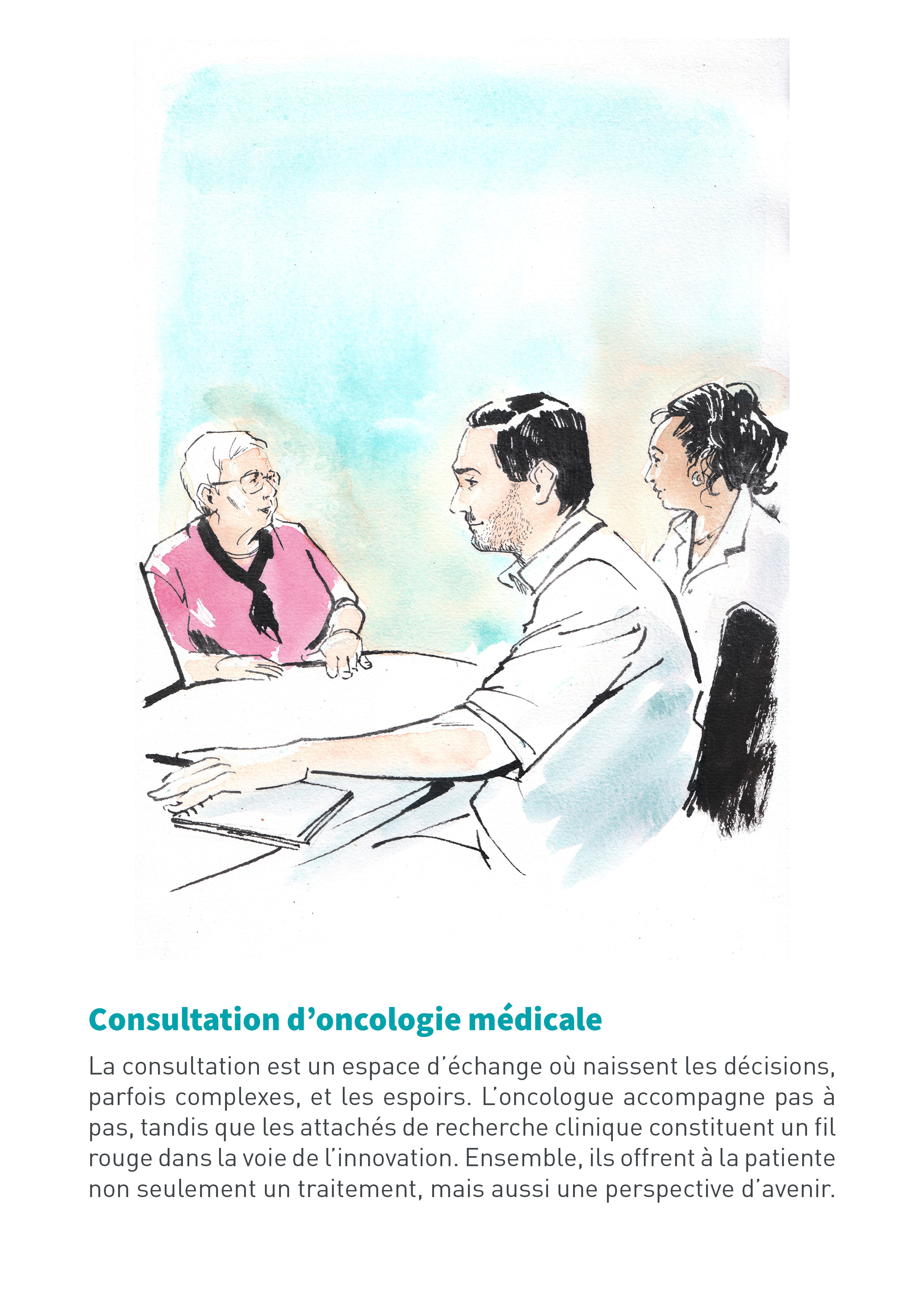 Consultation d'oncologie médicale