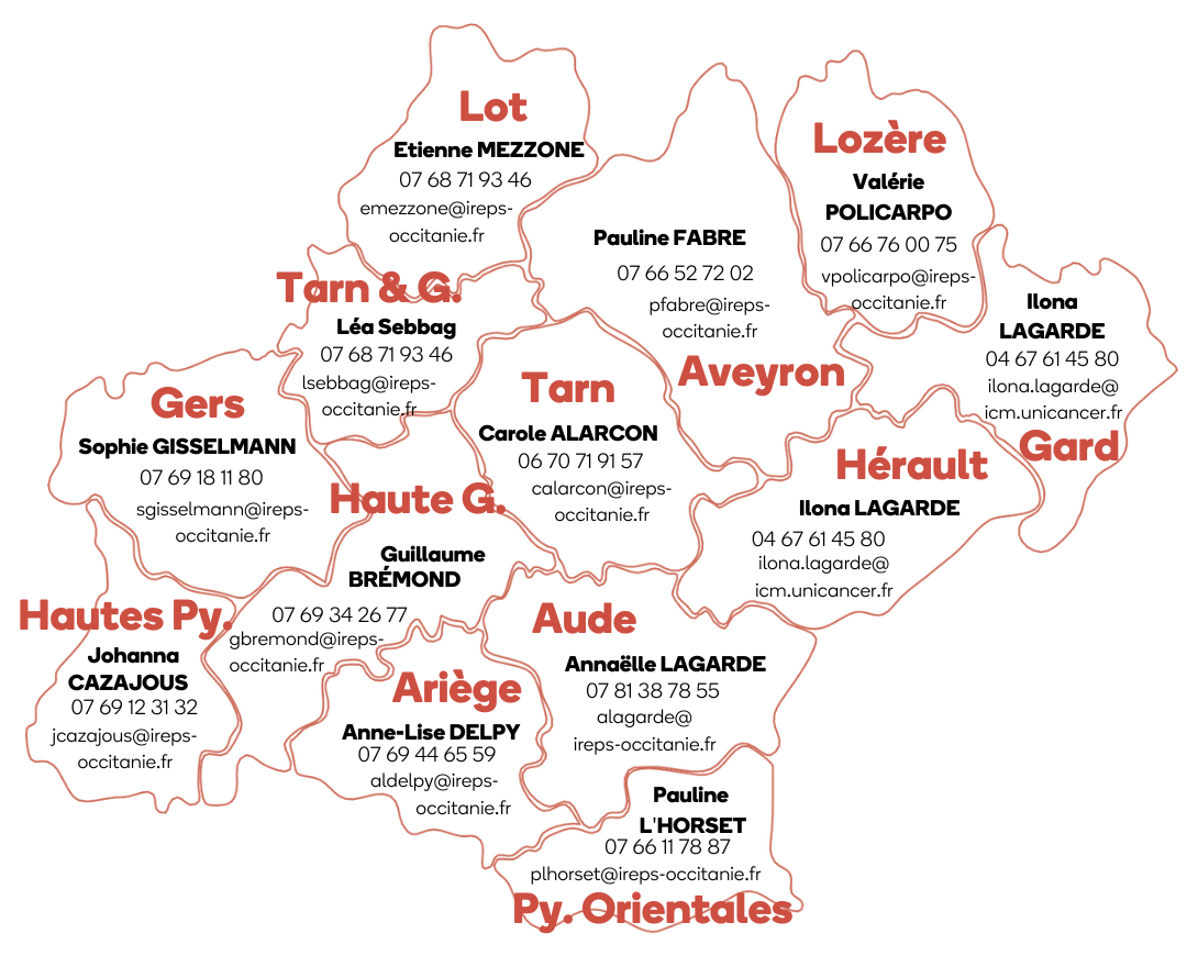 Carte Occitanie