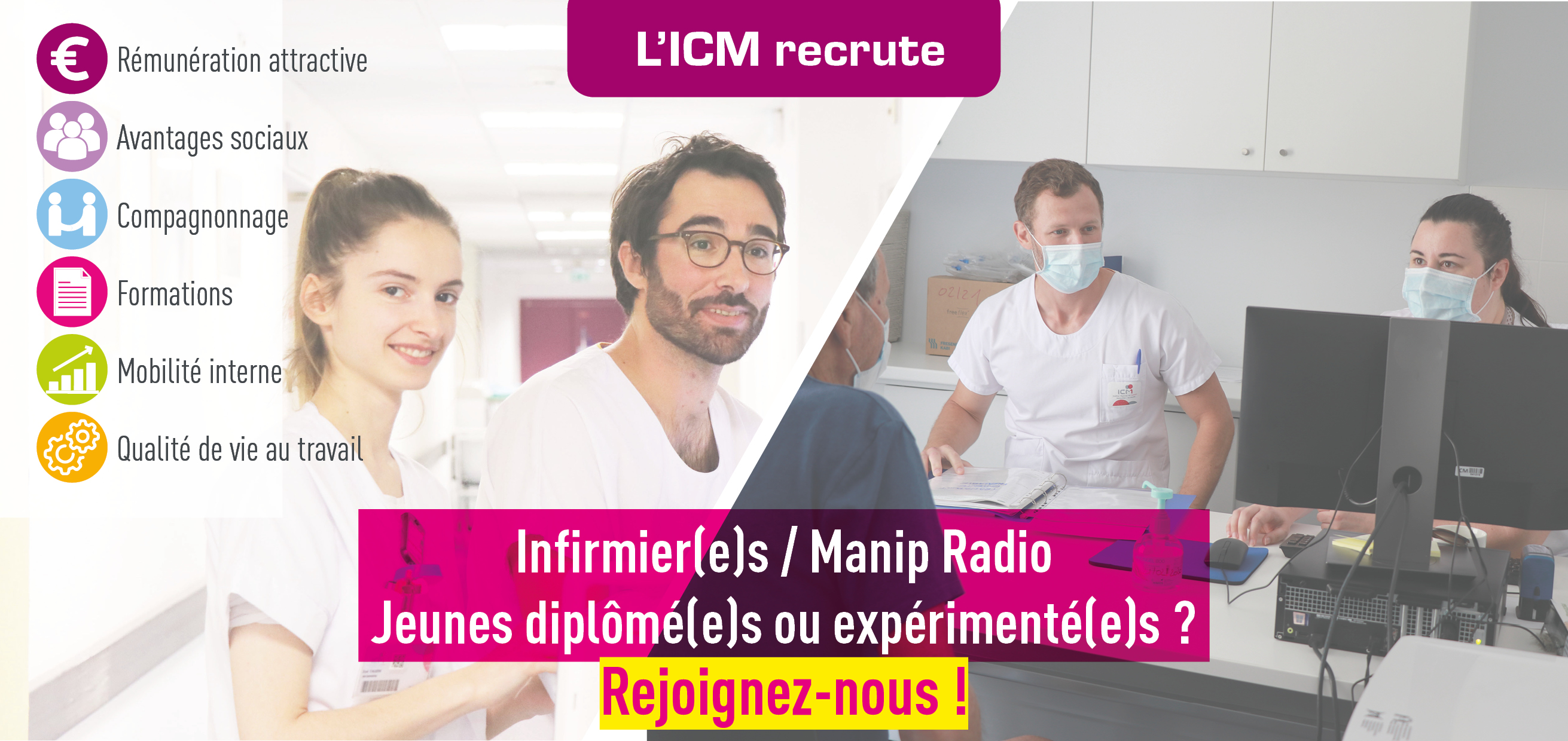 Recrutement ICM Montpellier