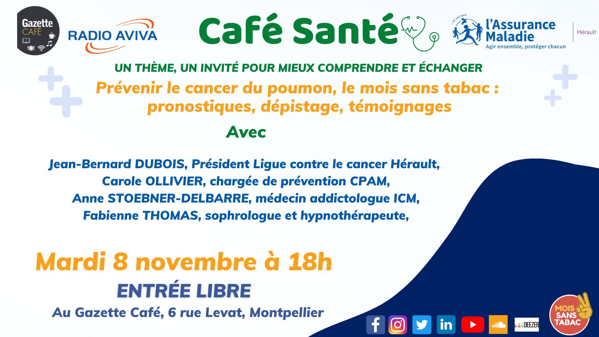 Mois sans tabac ICM Montpellier 