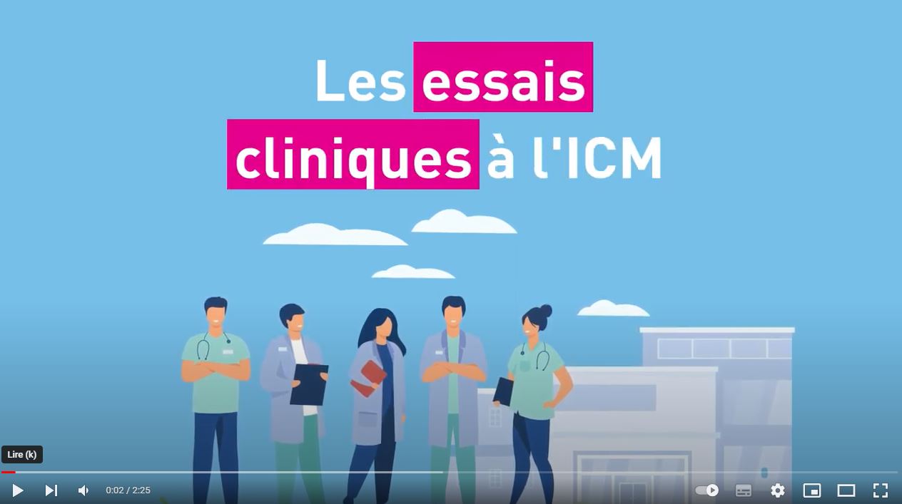 recherche clinique à l'ICM