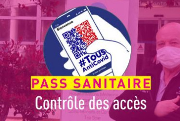 Pass Sanitaire - contrôle des accès