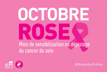 ICM mobilisé pour Octobre Rose 2021 Montpellier