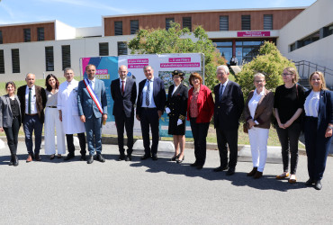 Le ministre de l'Europe et des affaires étrangères en visite