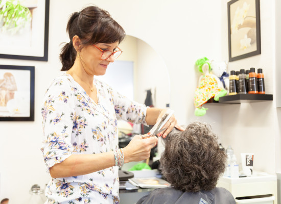 Salon de coiffure à l'ICM