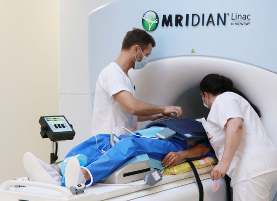 précision du positionnement lors d’une séance stéréotaxique sur le MRIdian