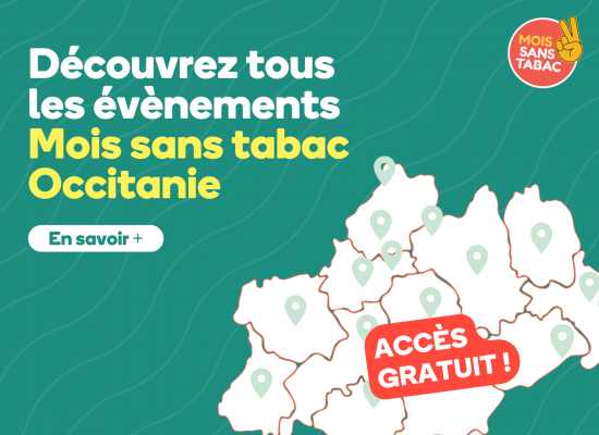 Cartographie actions mois sans tabac Occitanie 2022