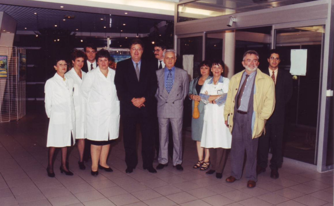 Pr Henri Pujol avec Georges Frêche