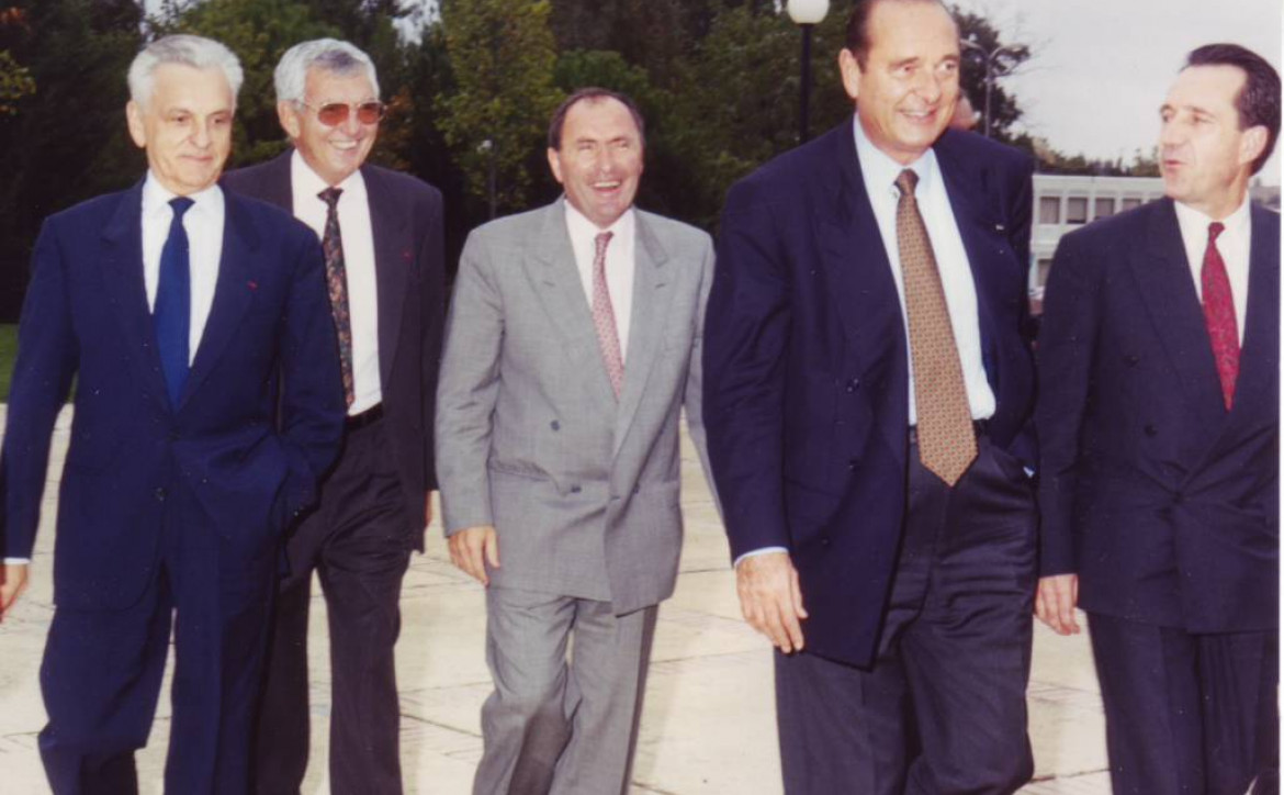 Visite de Jacques Chirac