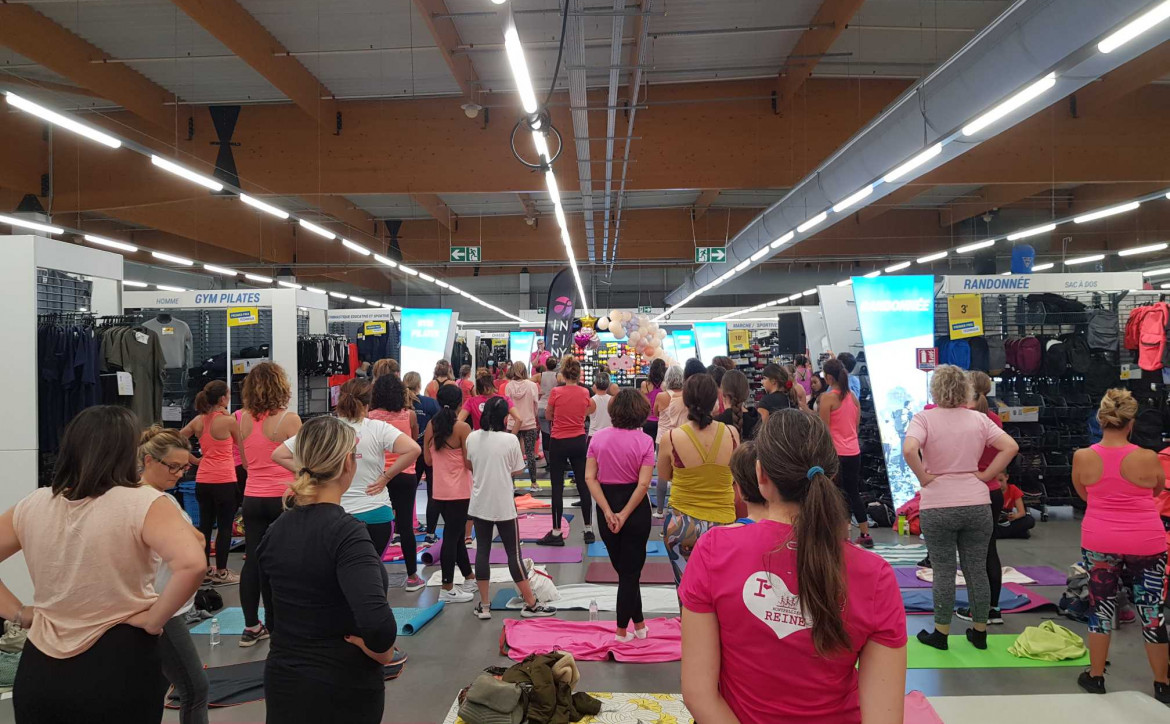 Decathlon Montpellier Octobre Rose