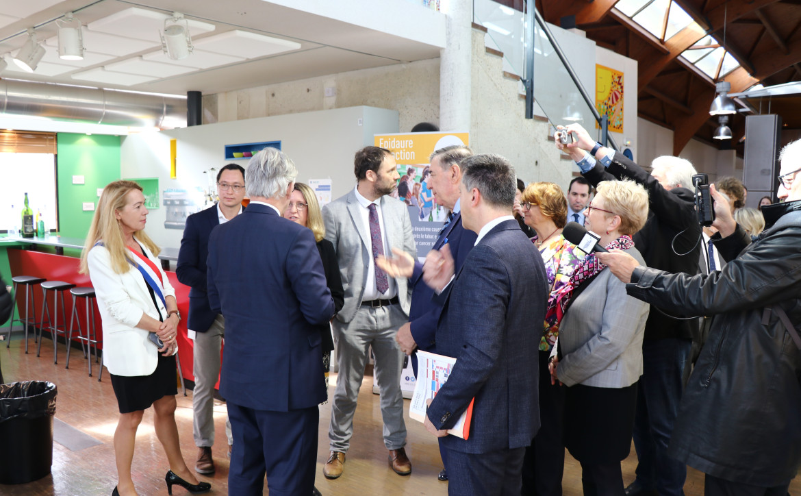 Visite ministérielle à l'ICM