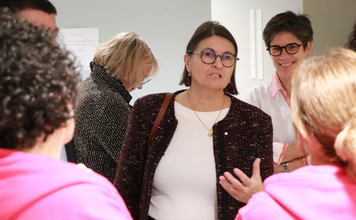 Présidente de l’Ordre National des Infirmiers à l’ICM