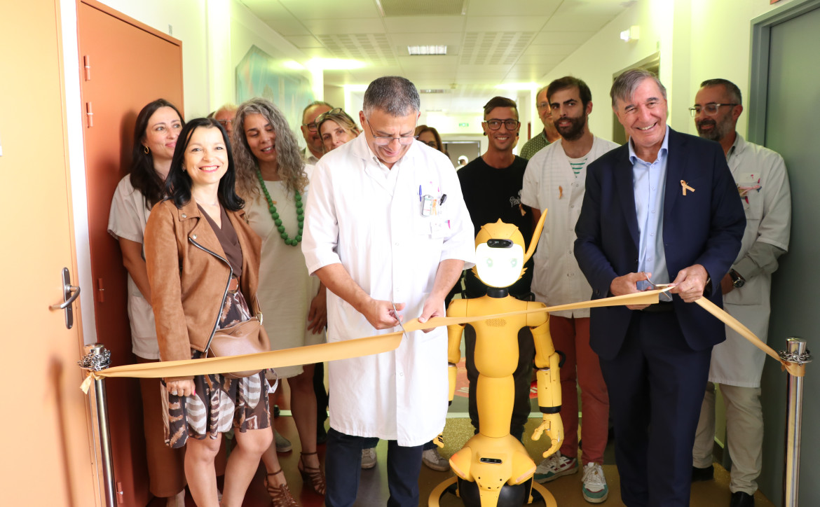 Inauguration parcours pédiatrique radiotherapie