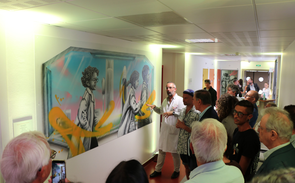 Inauguration parcours pédiatrique radiotherapie
